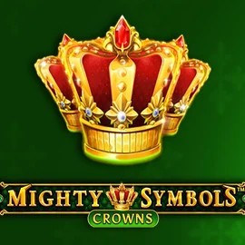 Official Slots logo: Mighty Symbols Crowns by Wazdan at Betrepublic Casino