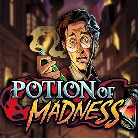 Potion of Madness slot logo by Play'n GO at Betrepublic Casino